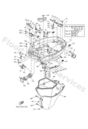 Diagram for BOTTOM COWLING