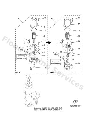 Diagram for POWER TRIM & TILT ASSY 2