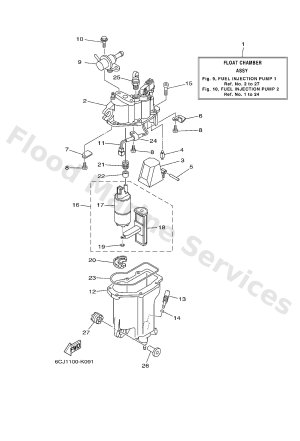 Diagram for FUEL INJECTION PUMP 1