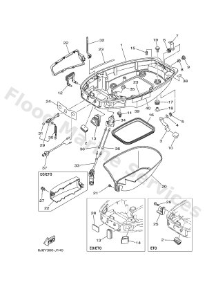 Diagram for BOTTOM COWLING