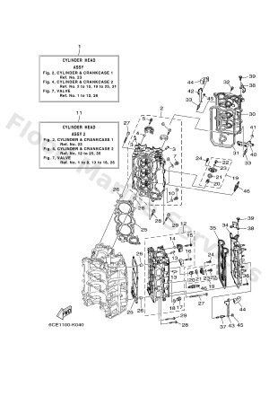Diagram for CYLINDER & CRANKCASE 2