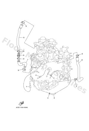 Diagram for CYLINDER & CRANKCASE 4