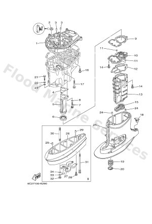 Diagram for UPPER CASING