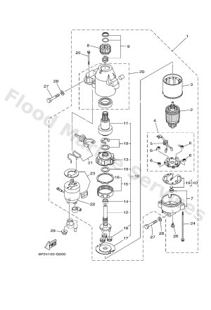 Diagram for STARTING MOTOR