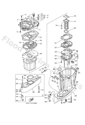 Diagram for UPPER CASING
