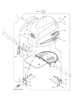 Diagram for TOP COWLING