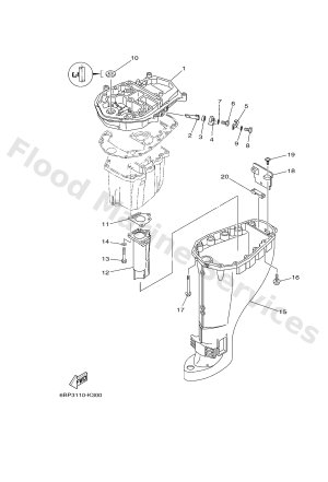 Diagram for UPPER CASING