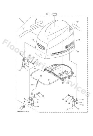 Diagram for TOP COWLING