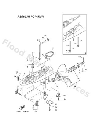 Diagram for LOWER CASING & DRIVE 2