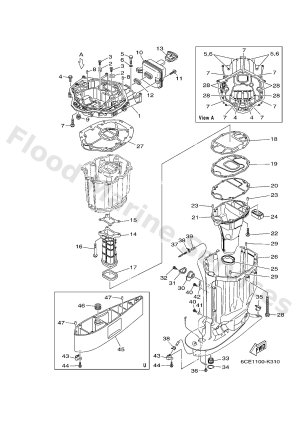 Diagram for UPPER CASING