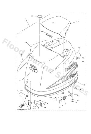 Diagram for TOP COWLING