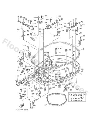 Diagram for BOTTOM COWLING 1