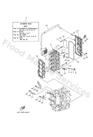 Diagram for CYLINDER & CRANKCASE 2