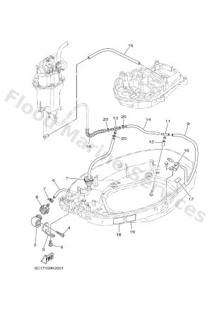 Diagram for BOTTOM COWLING 2