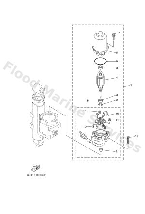 Diagram for POWER TRIM & TILT ASSY 2