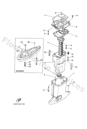Diagram for UPPER CASING