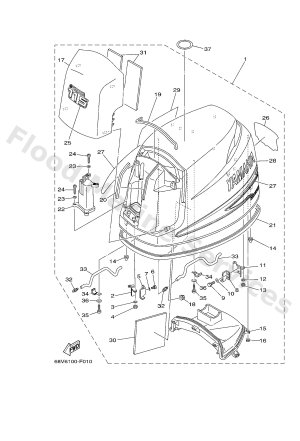 Diagram for TOP COWLING