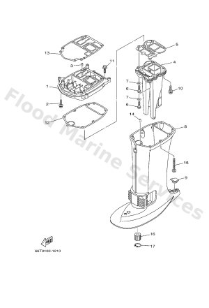 Diagram for UPPER CASING