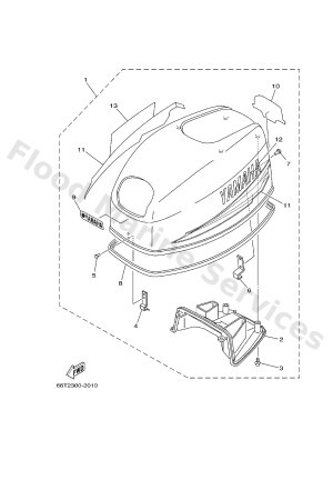 Diagram for TOP COWLING