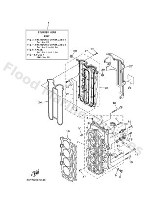 Diagram for CYLINDER & CRANKCASE 2