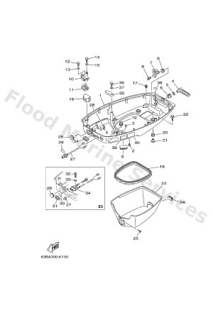Diagram for BOTTOM COWLING