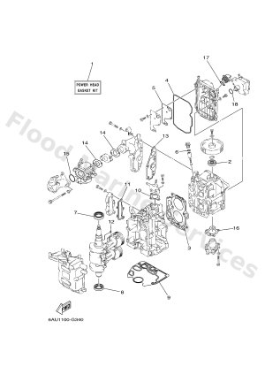 Diagram for REPAIR KIT 1
