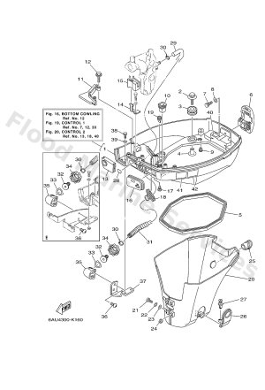 Diagram for BOTTOM COWLING