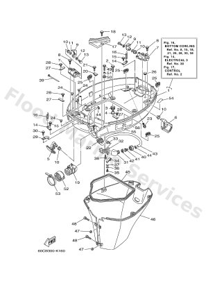 Diagram for BOTTOM COWLING