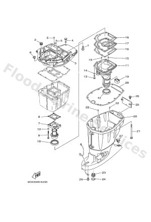 Diagram for UPPER CASING