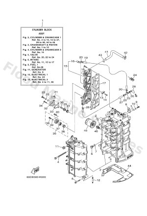 Diagram for CYLINDER & CRANKCASE 1