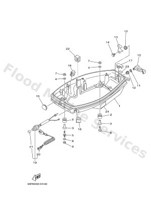 Diagram for BOTTOM COWLING