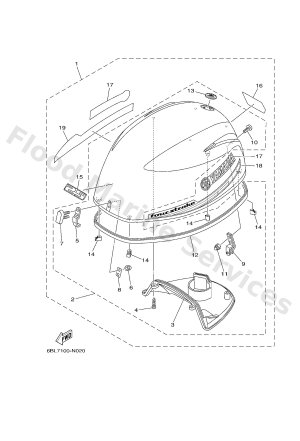 Diagram for TOP COWLING