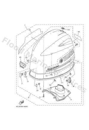Diagram for TOP COWLING