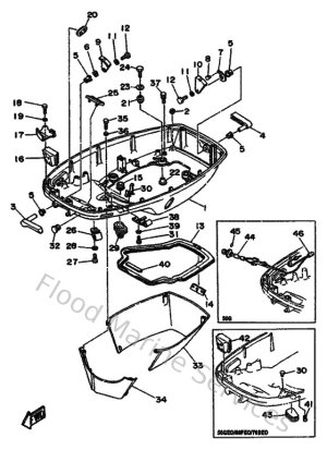 Diagram for Bottom Cowling