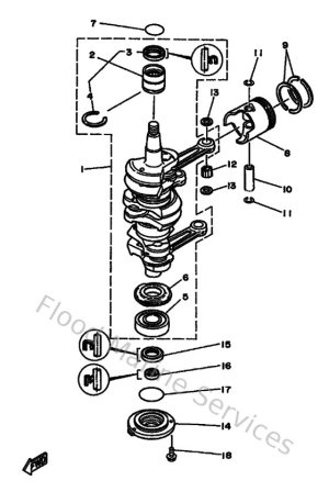 Diagram for Crankshaft & Piston