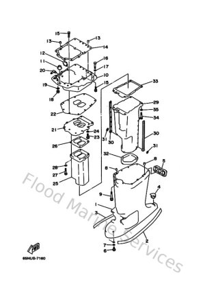 Diagram for Upper Casing