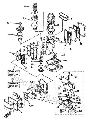 Diagram for Repair Kit 1