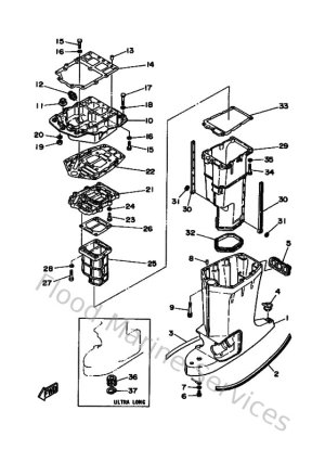 Diagram for Upper Casing