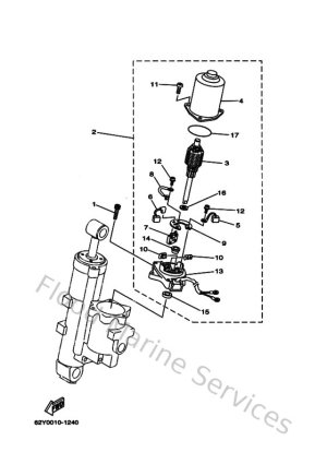 Diagram for Power Trim & Tilt Assy 2