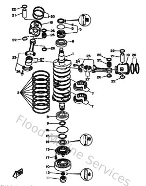 Diagram for Crankshaft & Piston