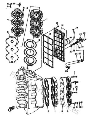 Diagram for Cylinder & Crankcase 2