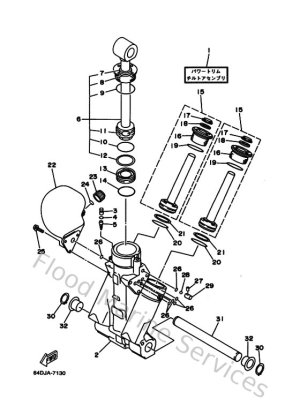 Diagram for Power Trim & Tilt Assy