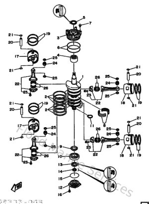Diagram for Crankshaft & Piston