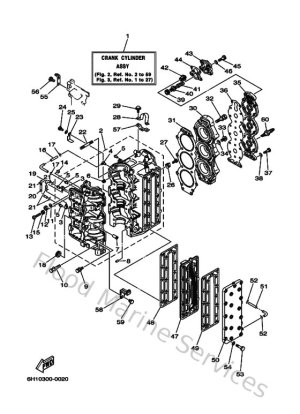 Diagram for Cylinder & Crankcase
