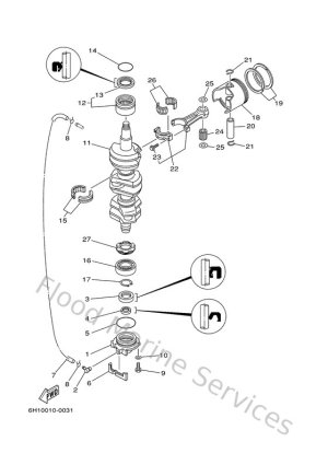 Diagram for Crankshaft & Piston