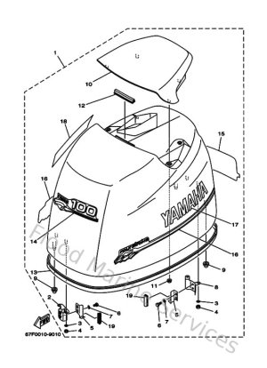 Diagram for Top Cowling
