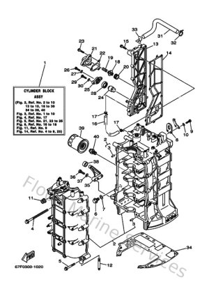 Diagram for Cylinder & Crankcase