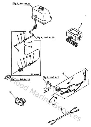 Diagram for Optional Parts