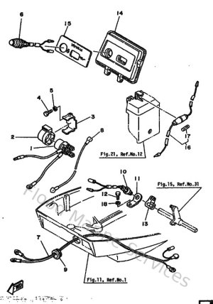 Diagram for Electric Parts