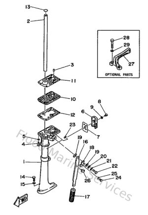 Diagram for Upper Casing